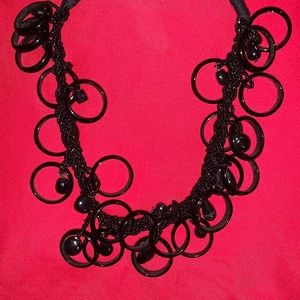 Lot of Black Necklaces and Bracelets